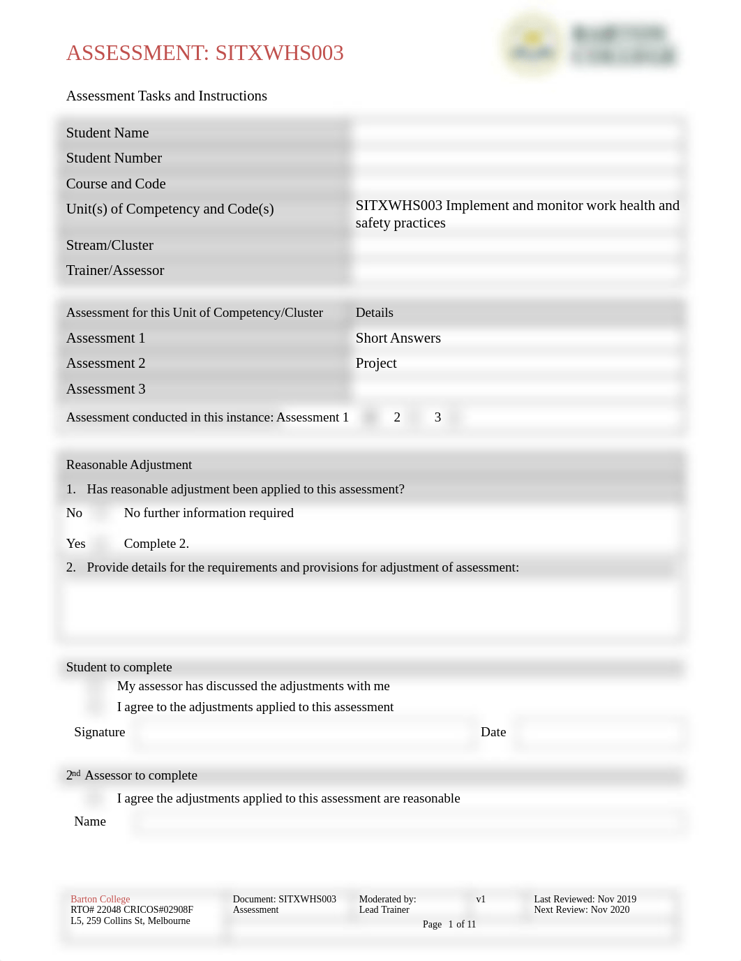 SITXWHS003 Assessment 1 -Short Answer.pdf_dam22vf0sg8_page1