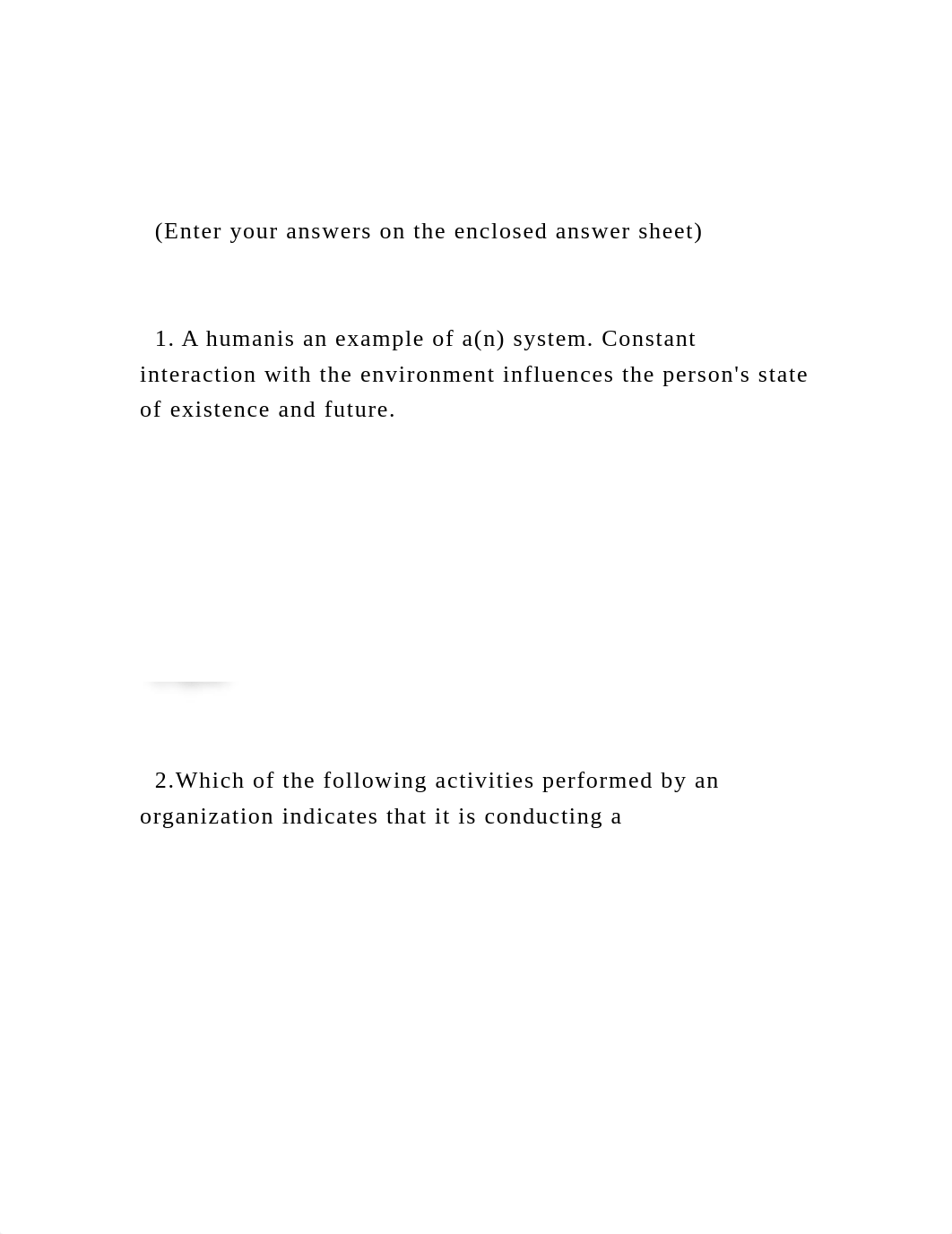 (Enter your answers on the enclosed answer sheet)   1. A hu.docx_dam56osxepd_page2