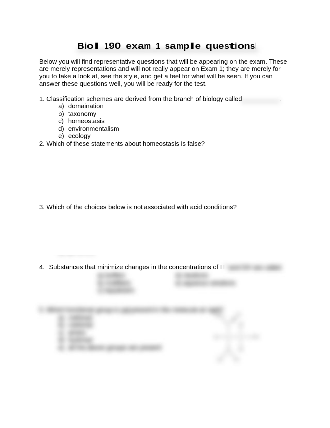 Biol 190 Exam 1 Sample Questions.docx_dan3txs6rde_page1