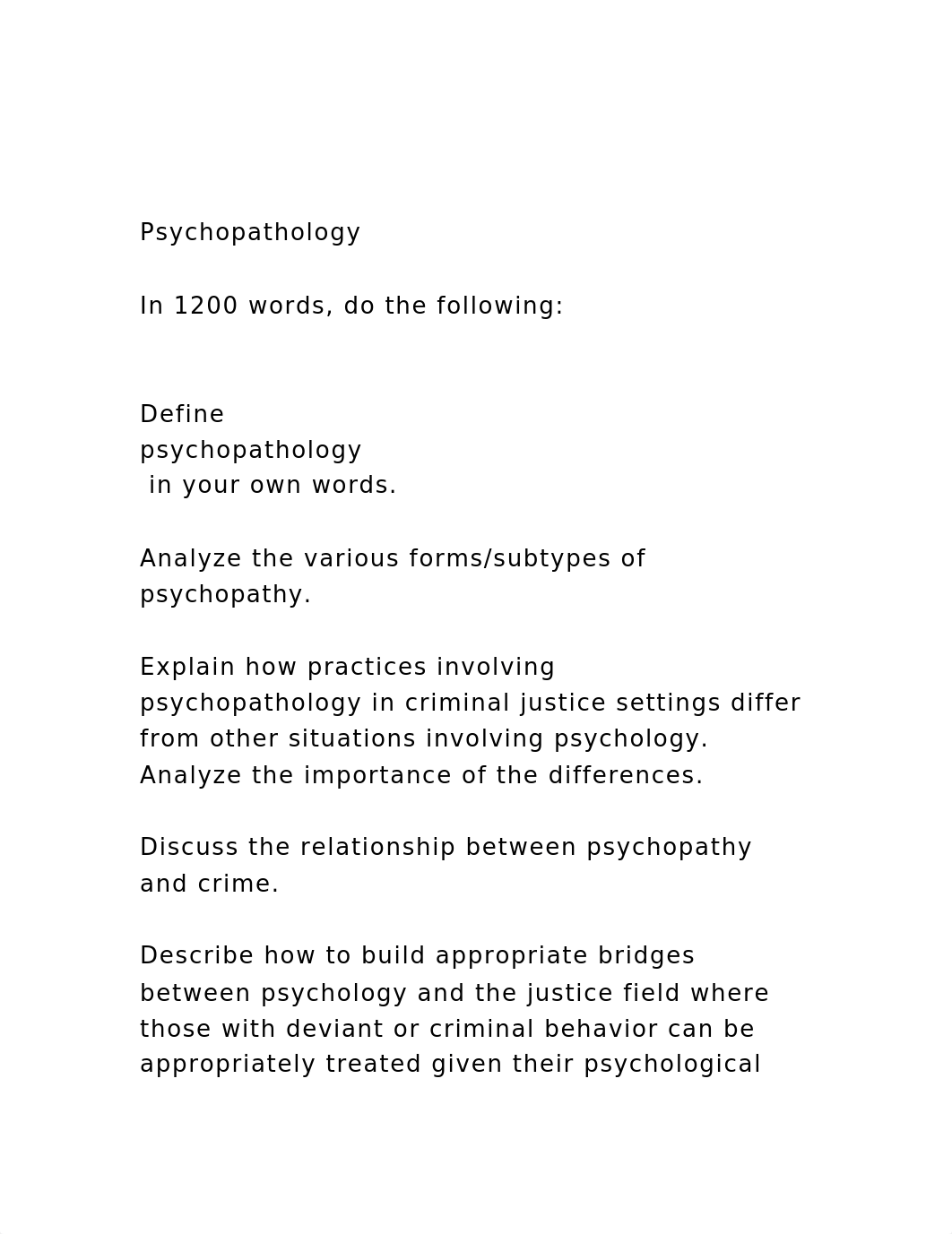 PsychopathologyIn 1200 words, do the followingDefine .docx_dan7ltk0yfl_page2