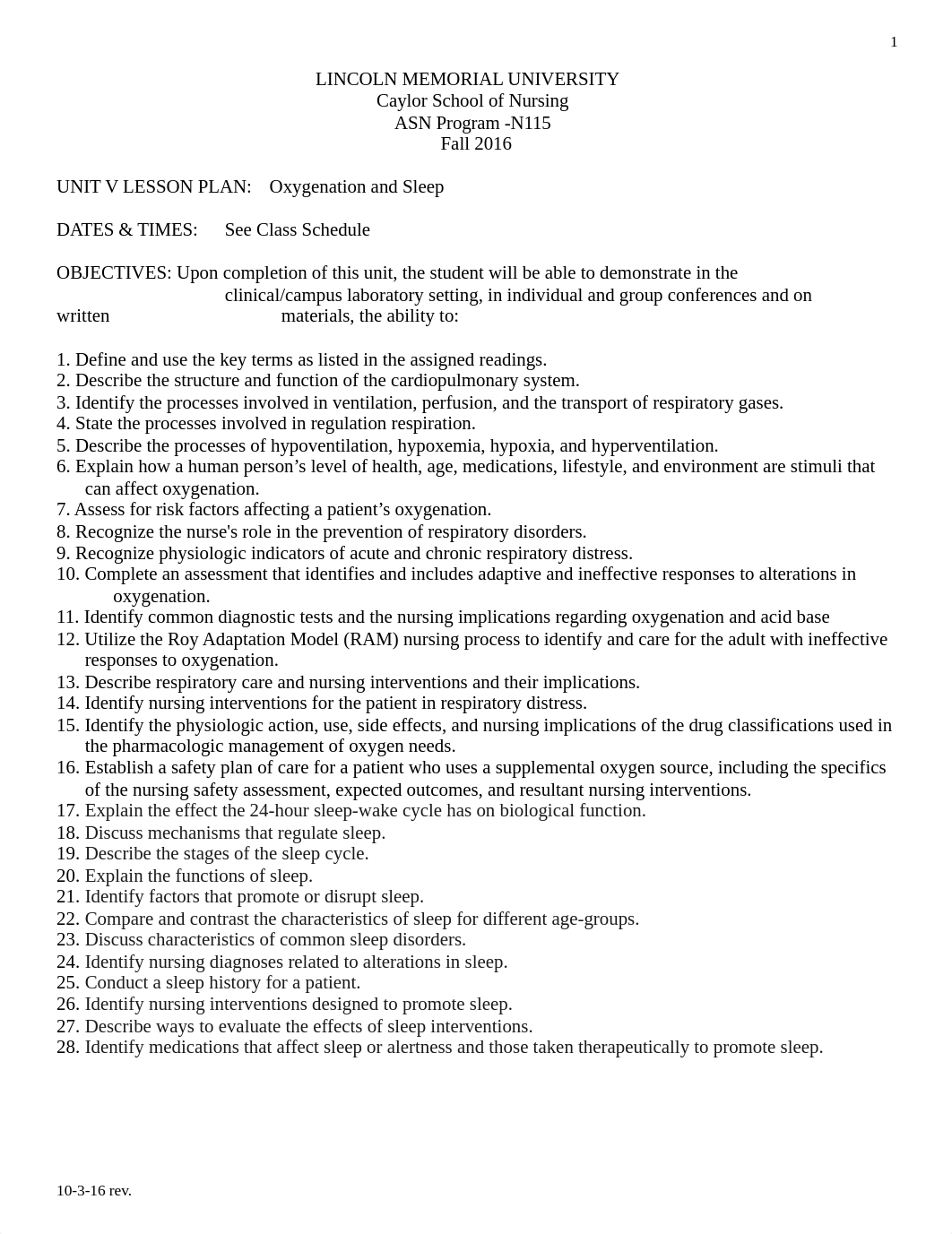 NURS 115-Unit V-Oxygenation and Sleep Lesson Plan rev  Fall 2016_dan9wsc85sa_page1