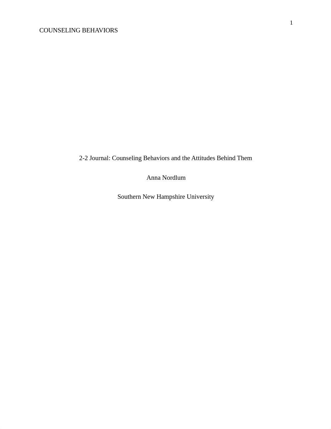 2-2 Journal Counseling Behaviors and the Attitudes Behind Them.docx_dana156wkat_page1