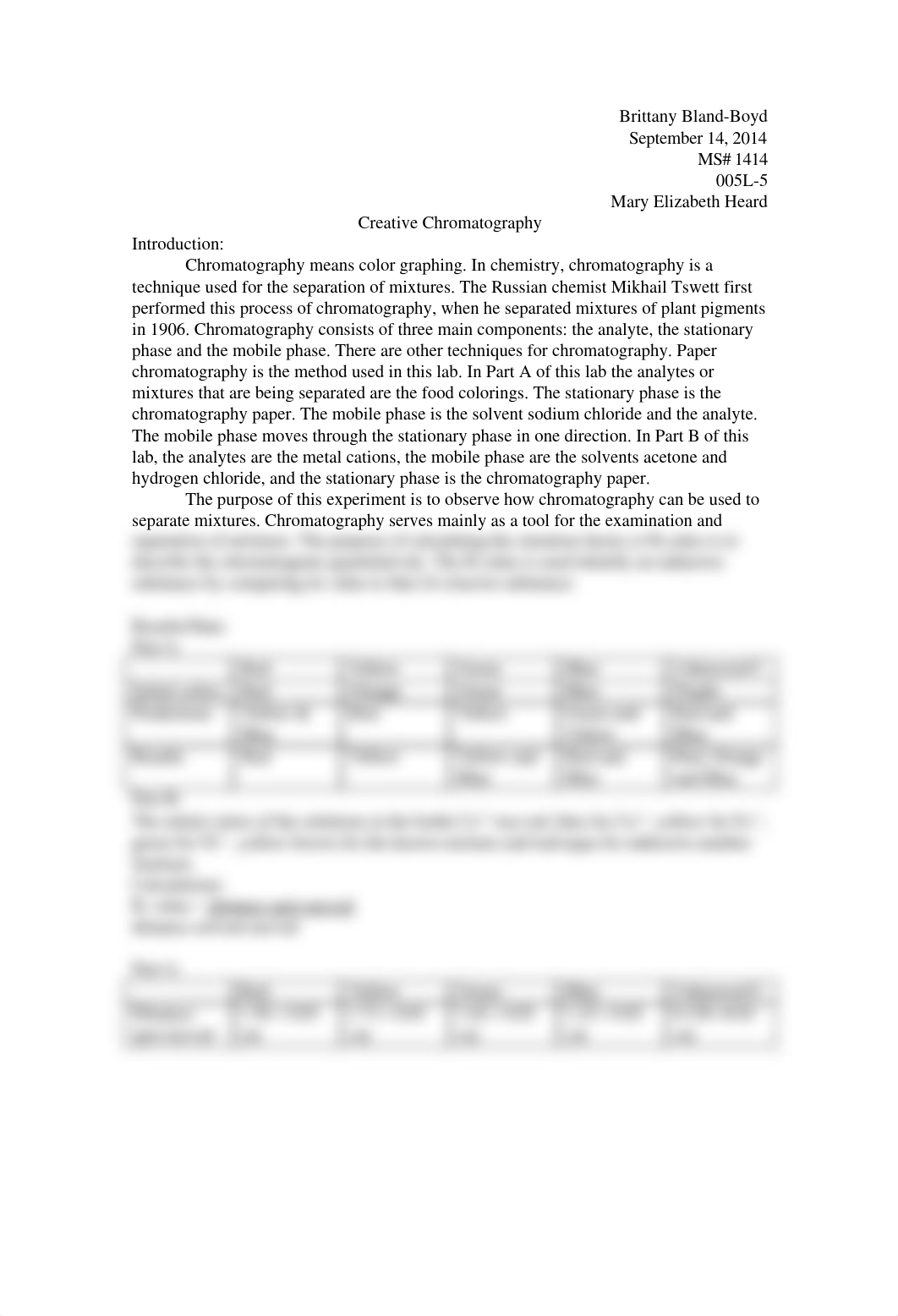 Chromatography Lab Report_dana84uliv4_page1