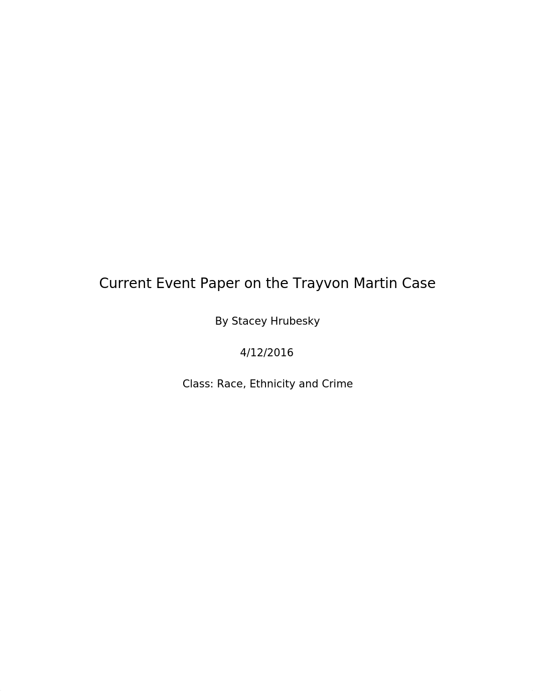 Current Event Paper- Trayvon Martin.docx_danl4ncqyoh_page1