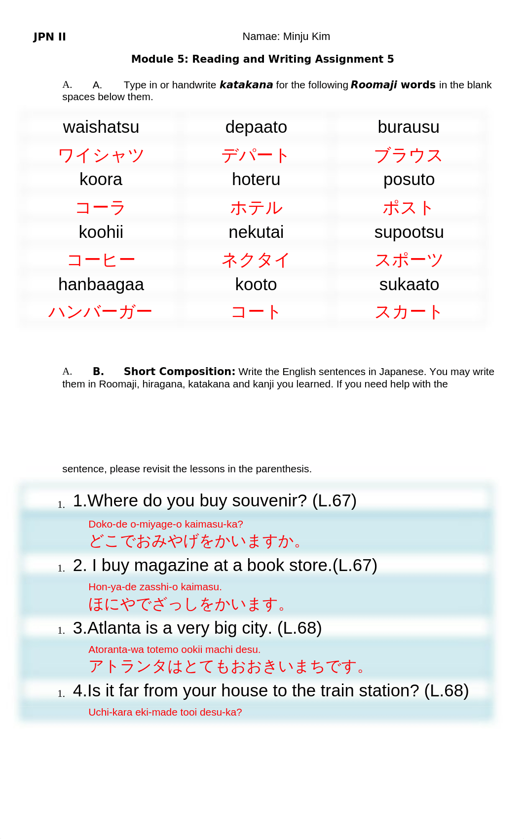 JAPNIIAB|Reading and Writing Assignment 5-Minju Kim.rtf_danqjd164pj_page1