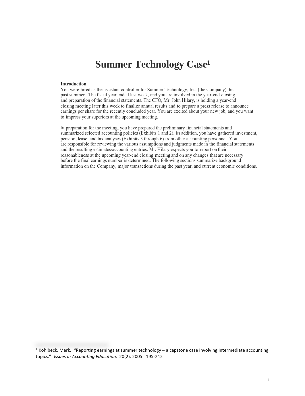 Summer Technology Case - Requirements and Facts (Scanned) (Project 2).pdf_dants8rubme_page1