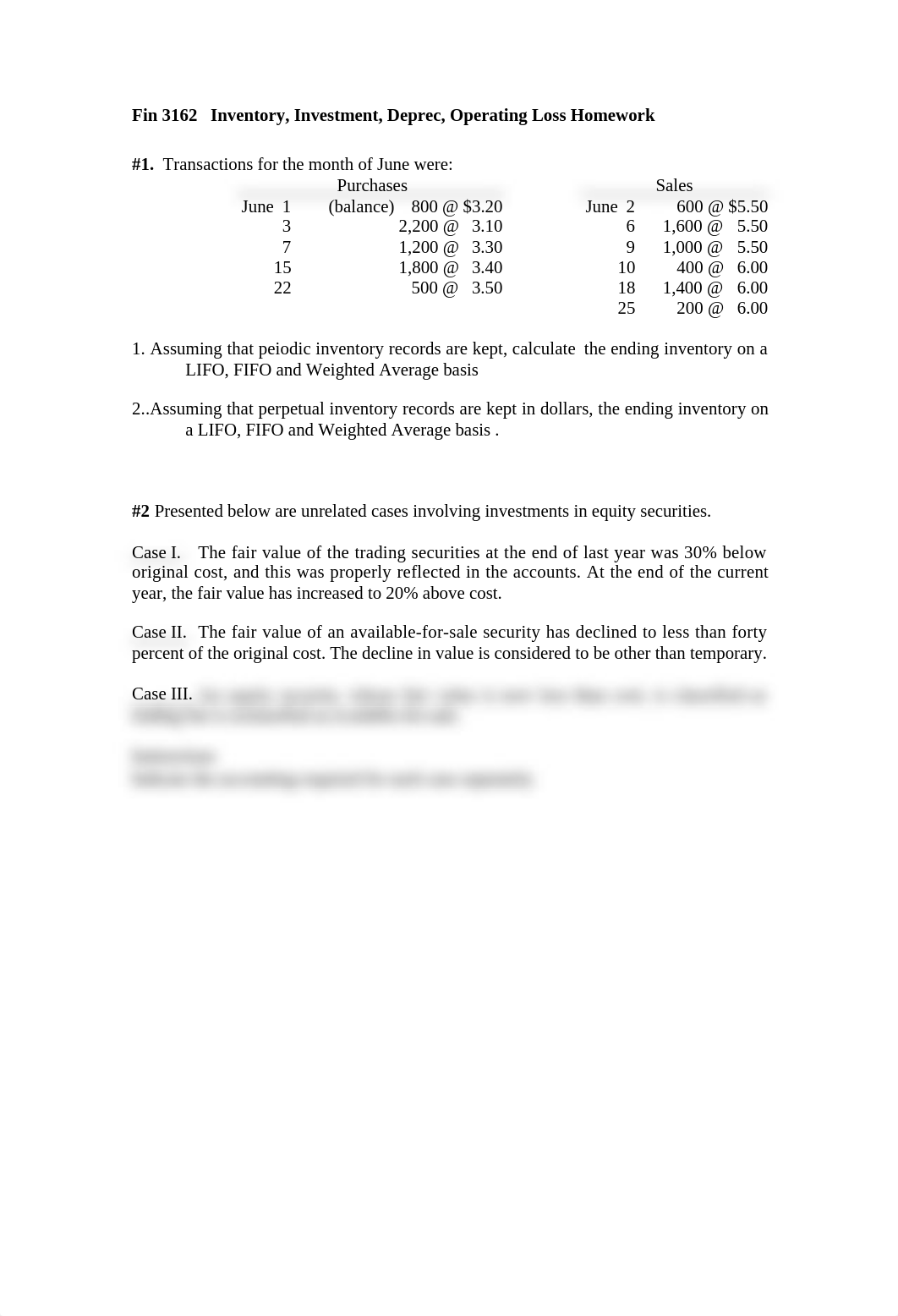 Fin 3162   Inventory, Investment HW_danvlqh3w24_page1