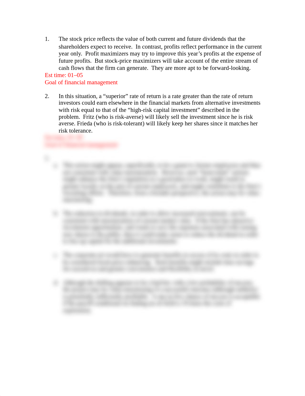 The stock price reflects the value of both current and future dividends that the shareholders expect_danzfa46sr0_page1