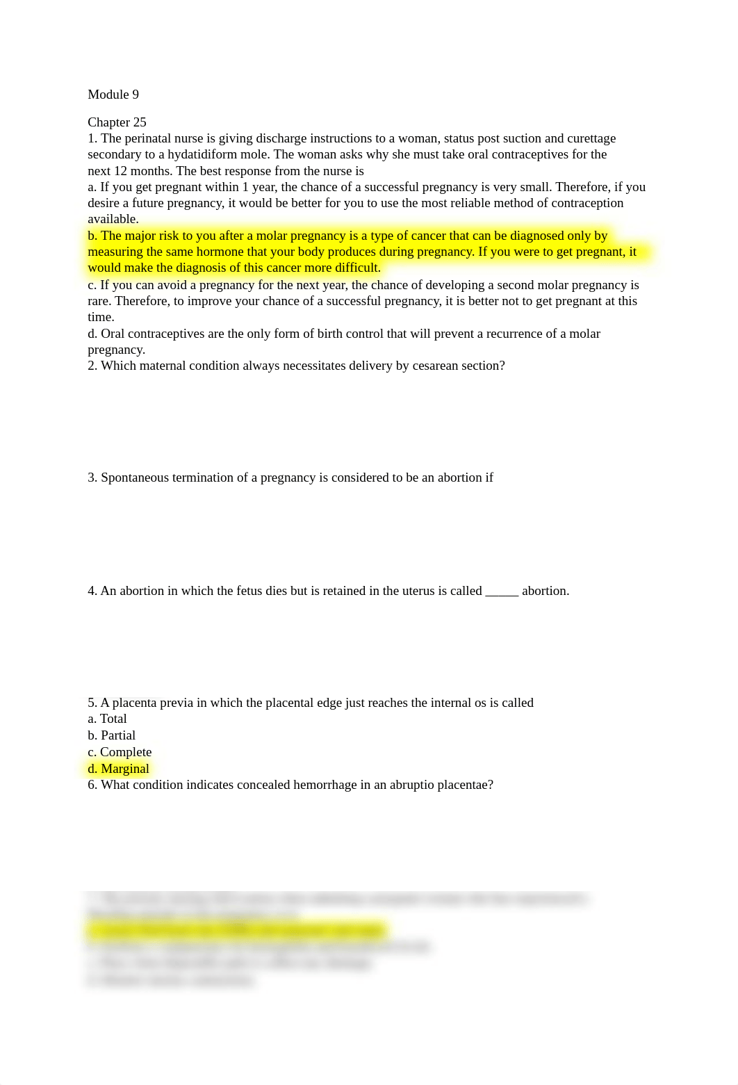 OB Exam 3 Questions (Answers) J2.docx_dao03yk0xvg_page1