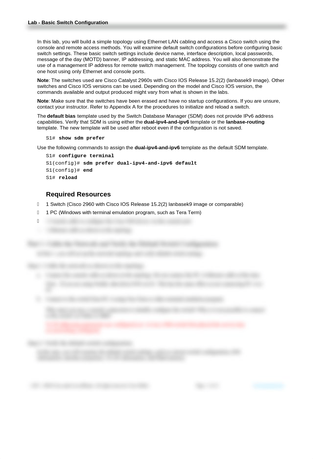 1.1.7 Lab - Basic Switch Configuration.docx_dao28xslp4g_page2