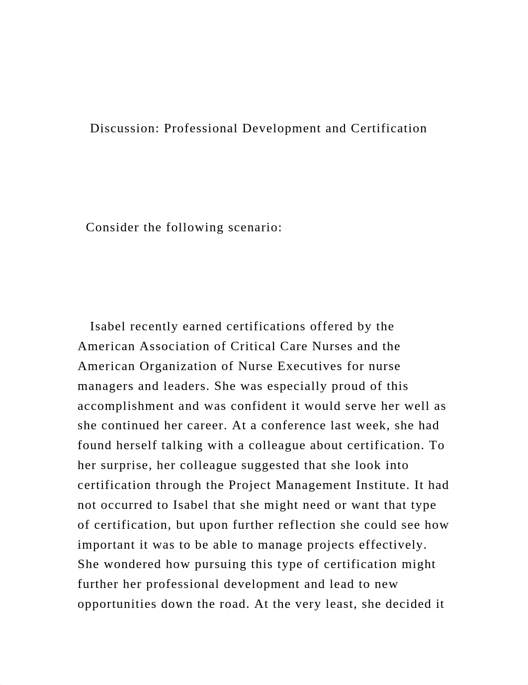 Discussion Professional Development and Certification  .docx_dao46491295_page2