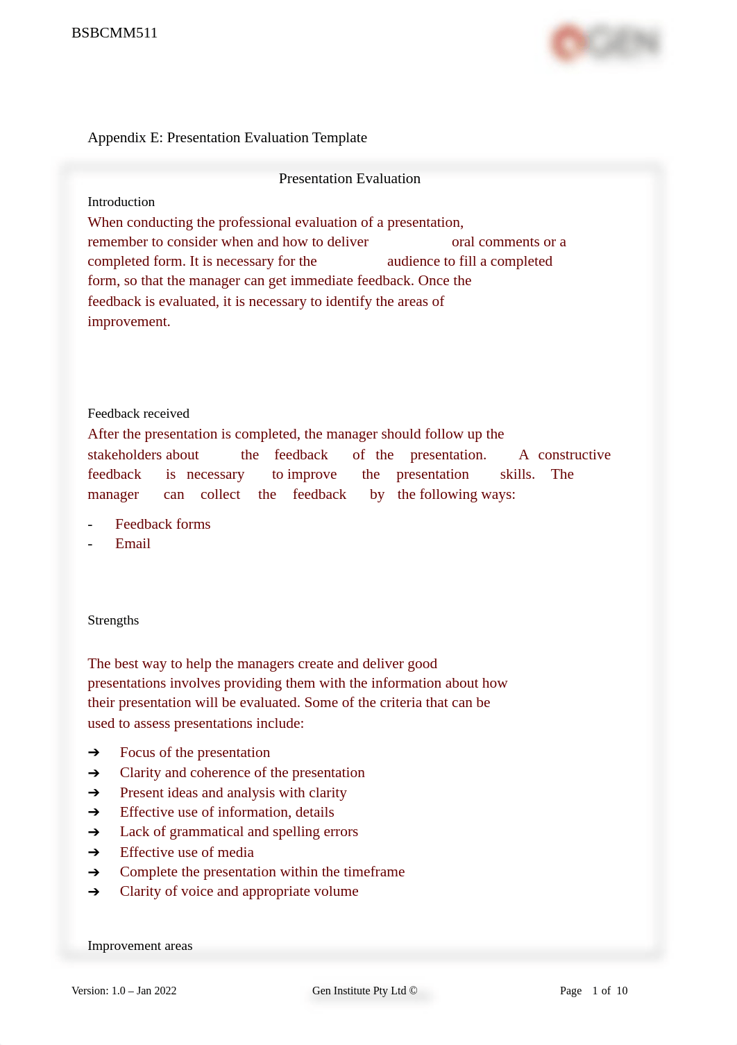E_Answer_ BSBCMM511 _Appendix E_ Presentation Evaluation Template.docx_dao55q11rbm_page1