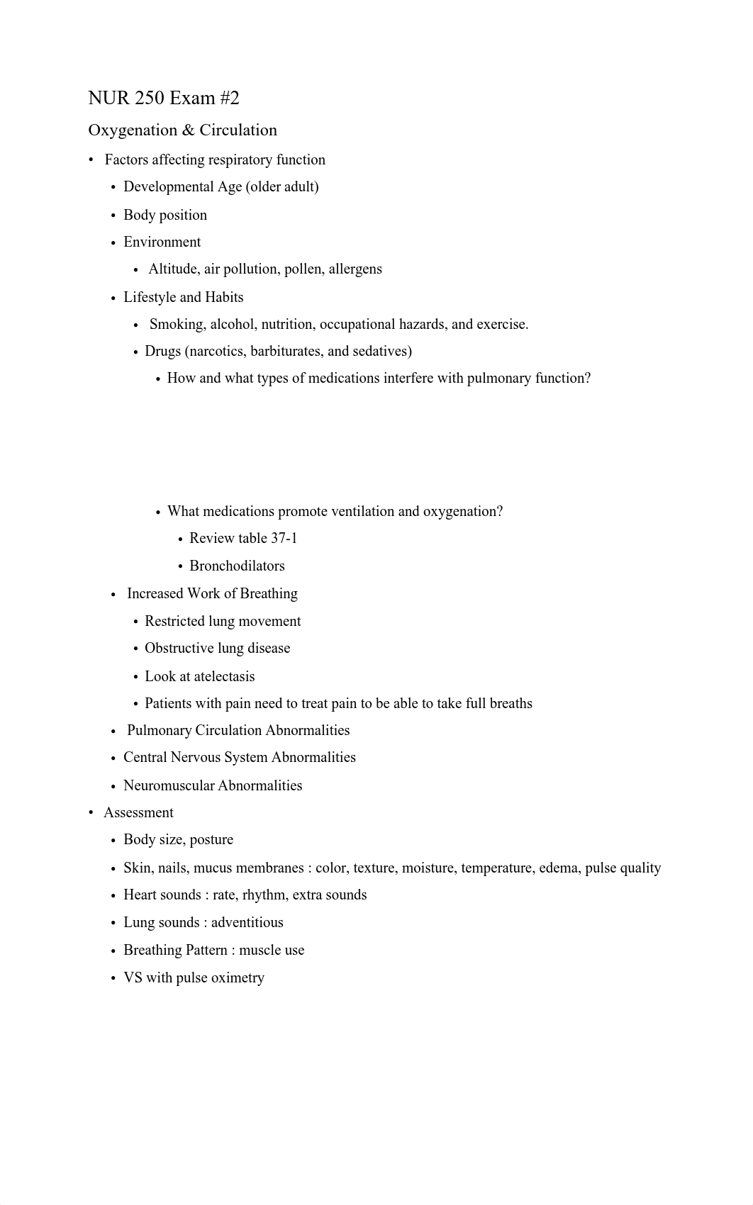 NUR 250 EXAM #2 Study Guide .pdf_dao7cfxot1f_page1