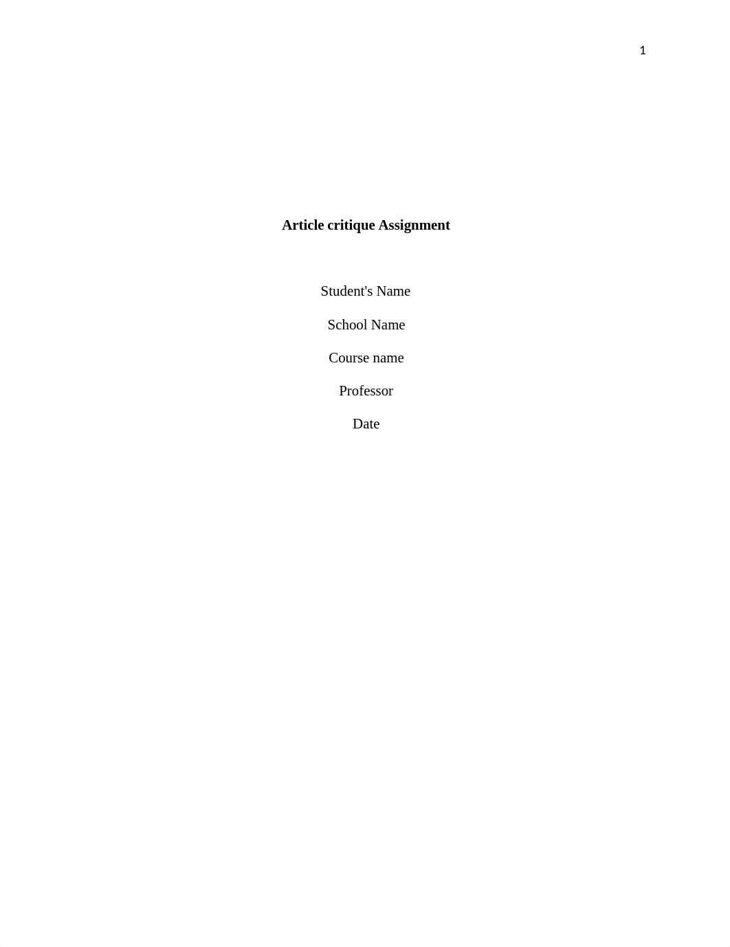 Article critique Assignment.docx_daomhuejssn_page1