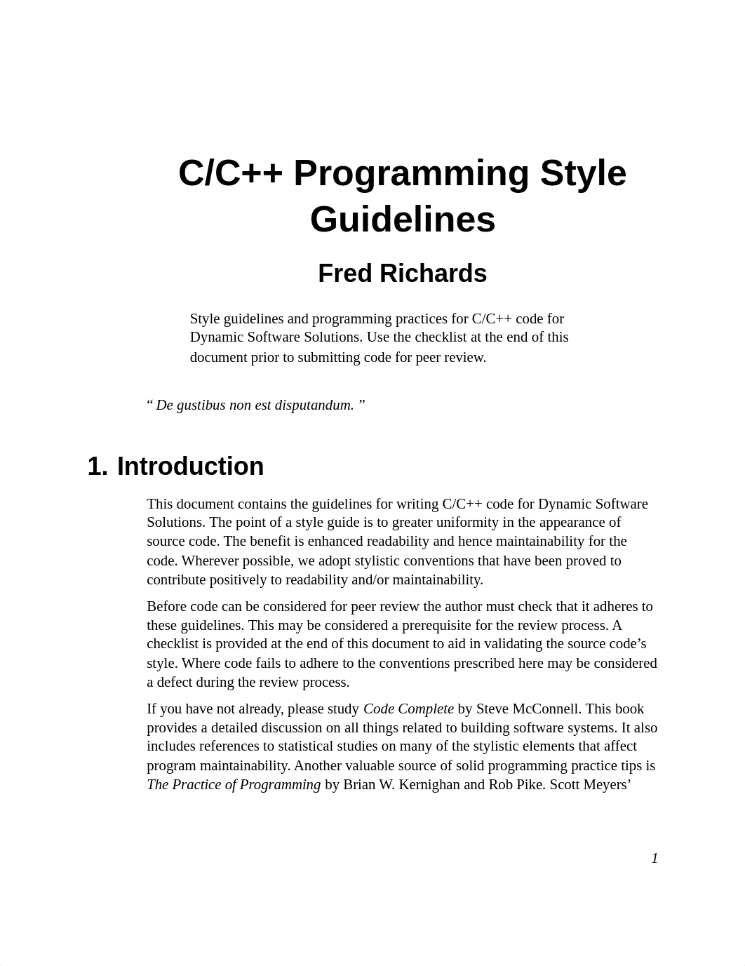 C & C++ Programming Style Guidlines_dap294yzt9p_page1