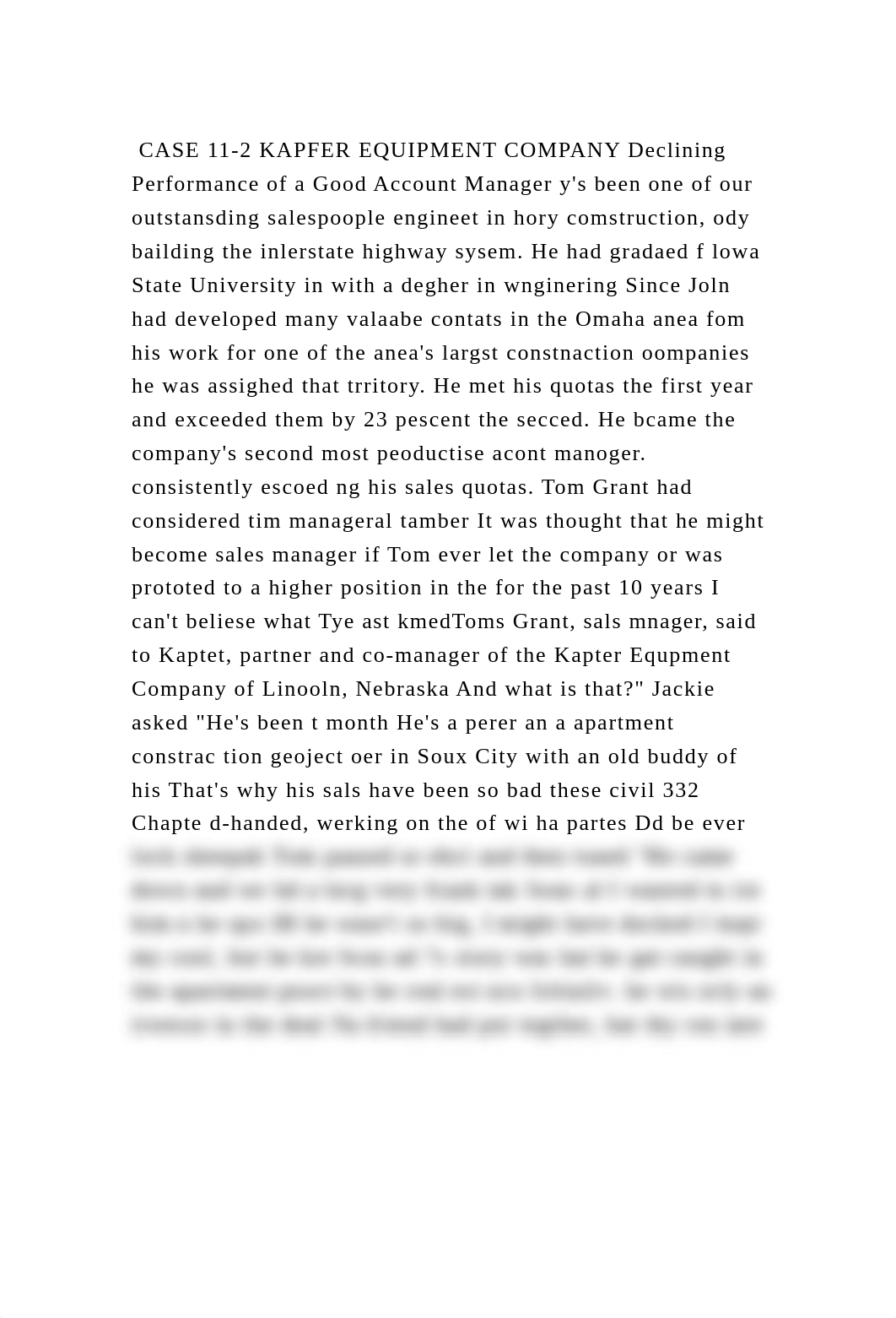 CASE 11-2 KAPFER EQUIPMENT COMPANY Declining Performance of a Good .docx_dapgkmiu9cc_page2