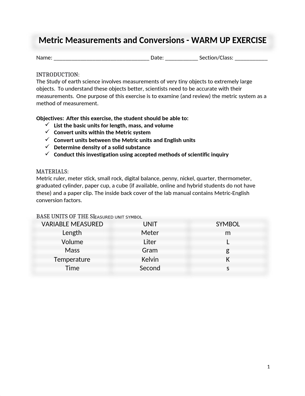 METRIC SYSTEM WARMUP EXERCISE Summer2020.docx_dapiwhicydh_page1