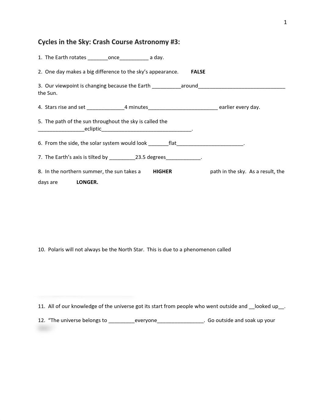 Astron001 - Unit 2 Quiz worksheets.pdf_dapklwb14gd_page1