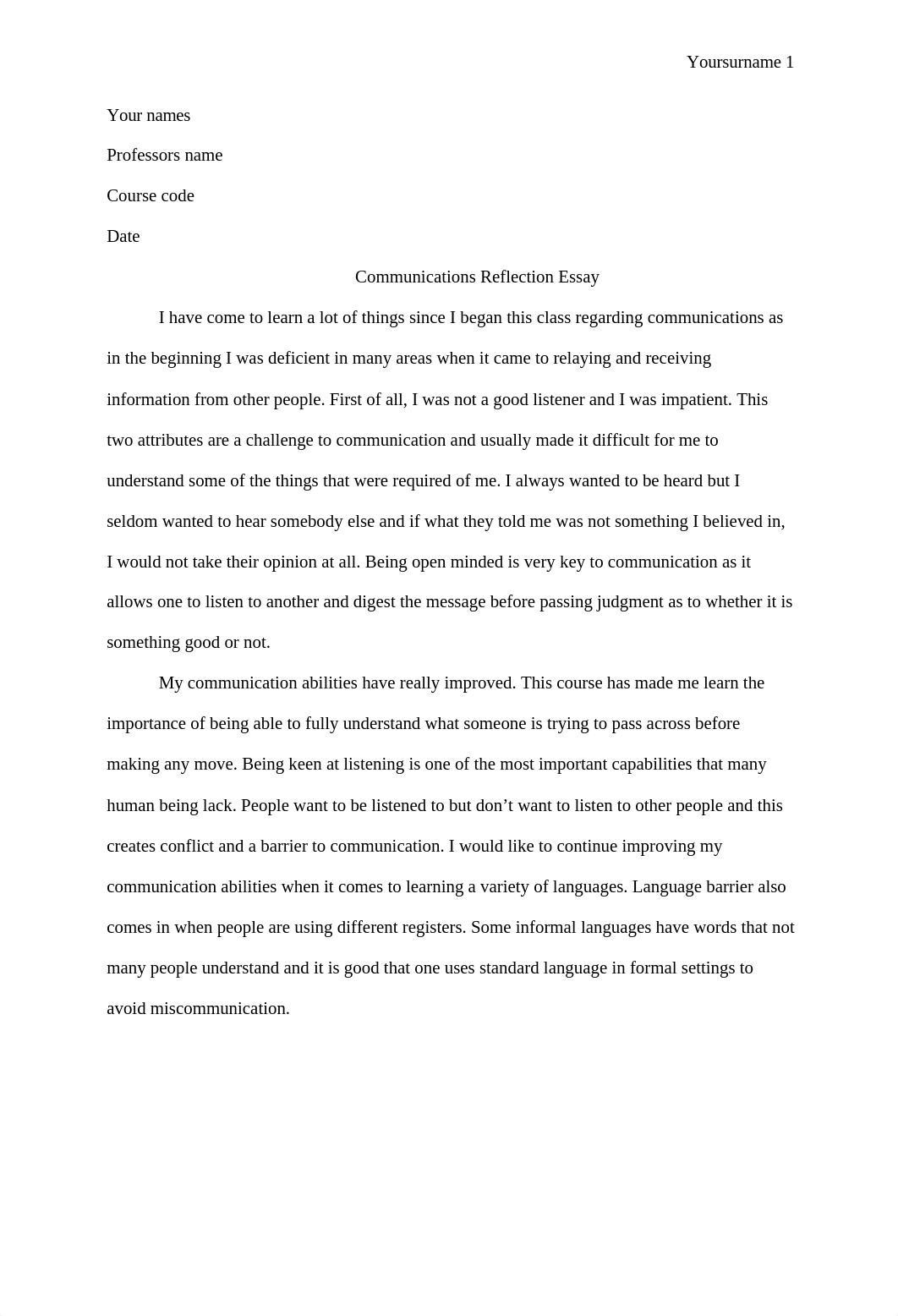 Communications Reflection Essay.docx_dapn9uhh20o_page1