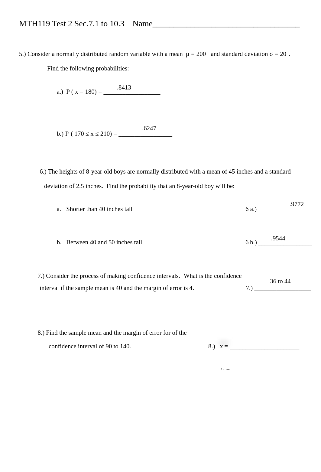 MTH119 Test 2 Sec. 7.1 to 10.3 with Cheat Sheets and Formulas(1).pdf_dapngbr1947_page2