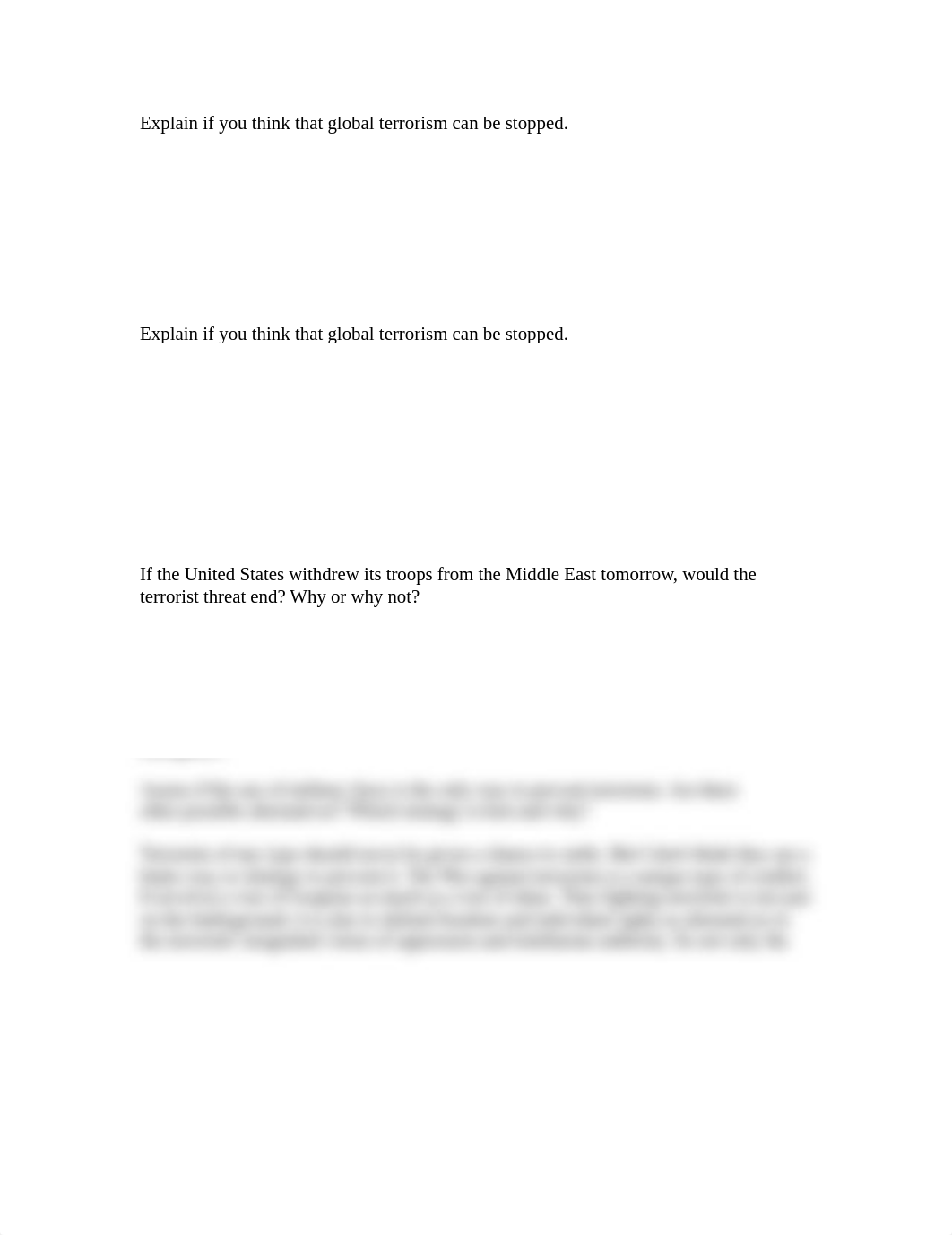 Explain if you think that global terrorism can be stopped..docx_dapr7px7idf_page1