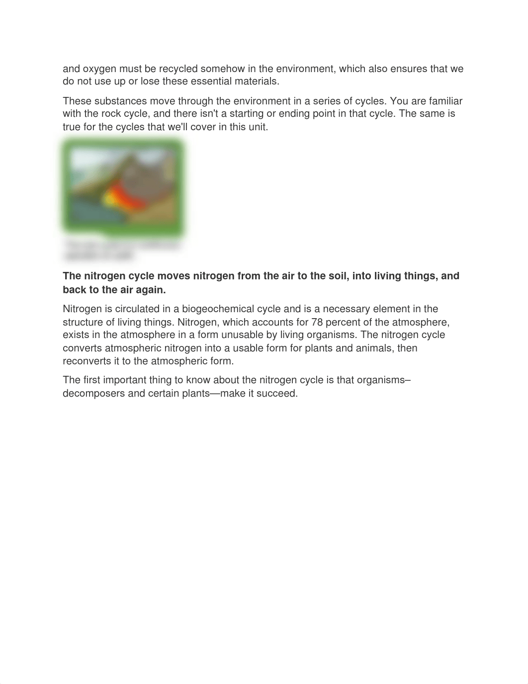 Earth Science 3.01 Cycles on Earth 3.02 Nitrogen cycle 3.03 Carbon Cycle.docx_daprxqfv76m_page2