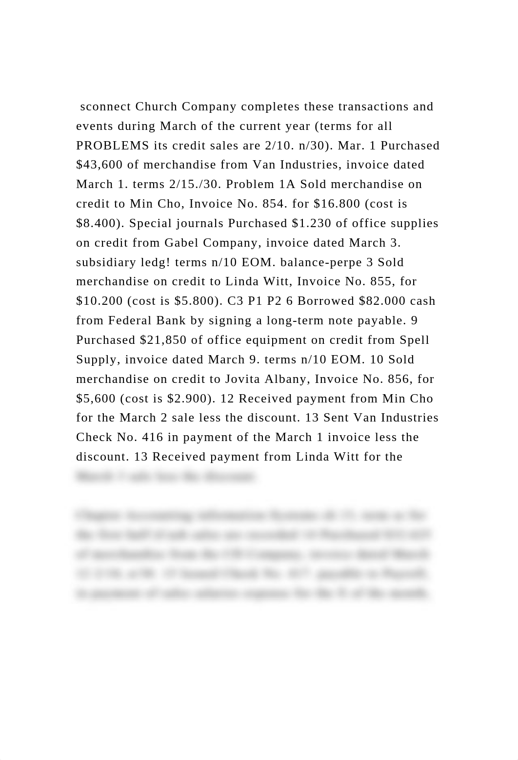 sconnect Church Company completes these transactions and events d.docx_dapuwdb73fa_page2