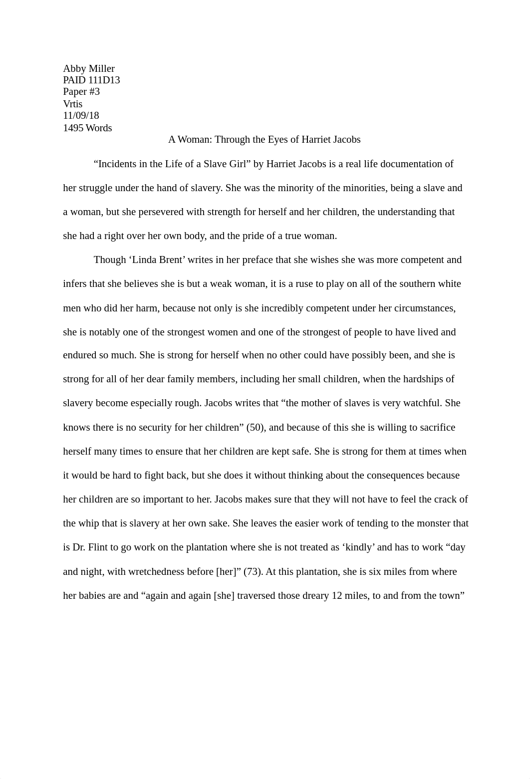 Paideia Essay 3 Harriet Jacobs.docx_daq5x9nl7x1_page1