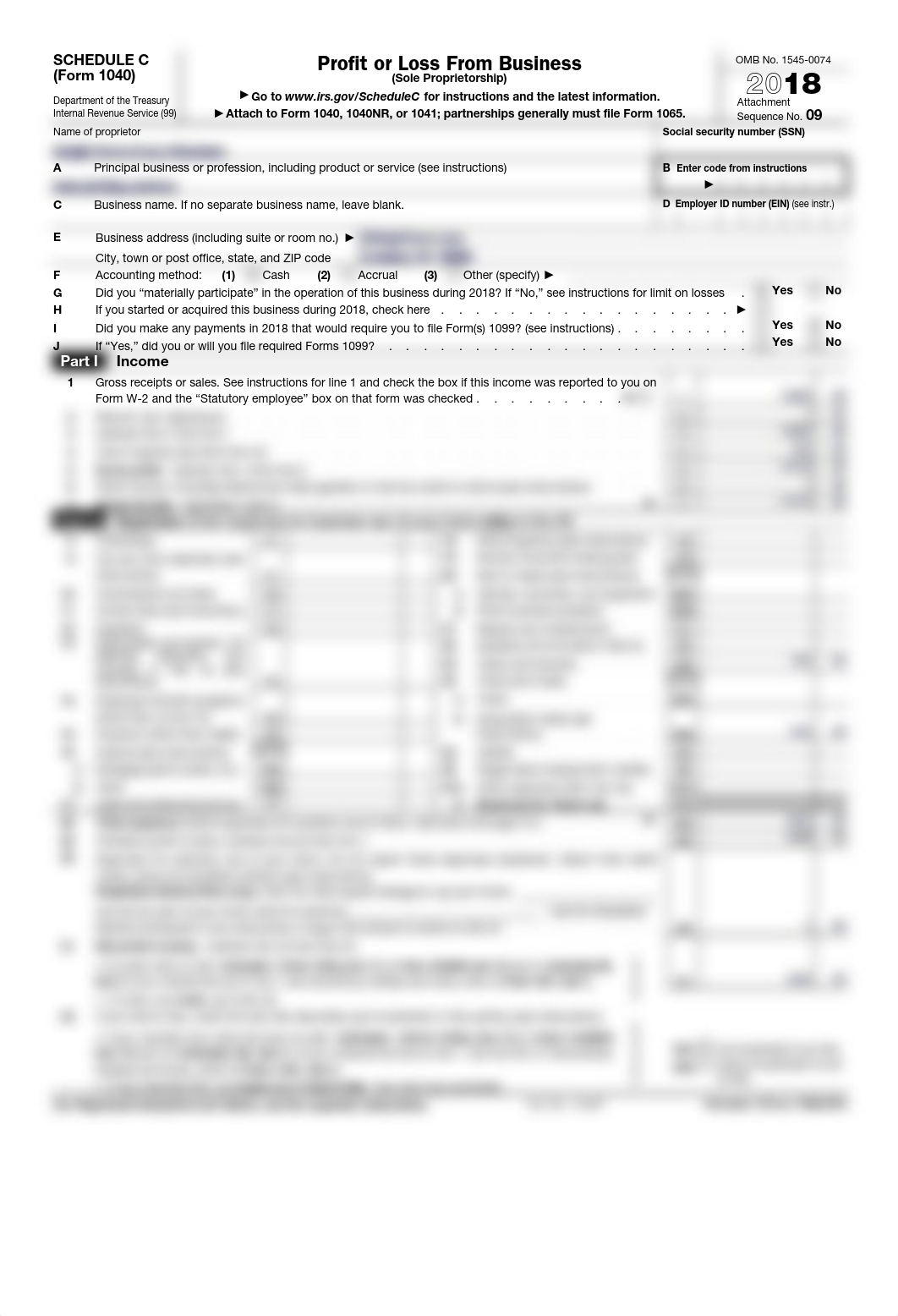 Schedule C - Business Income Practical Application.pdf_daq62tzd5nf_page1