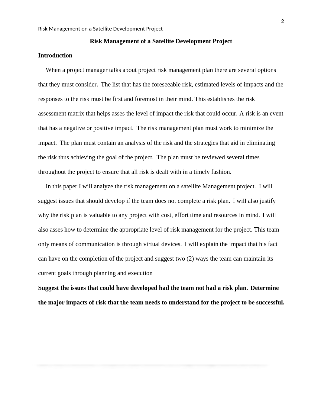 Case Study 3 Risk Manangement on a Satellite Development Project_daqgmjgva6z_page2