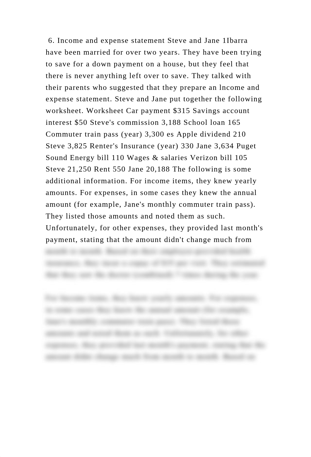 6. Income and expense statement Steve and Jane 1Ibarra have been marr.docx_daqtcehnikq_page2