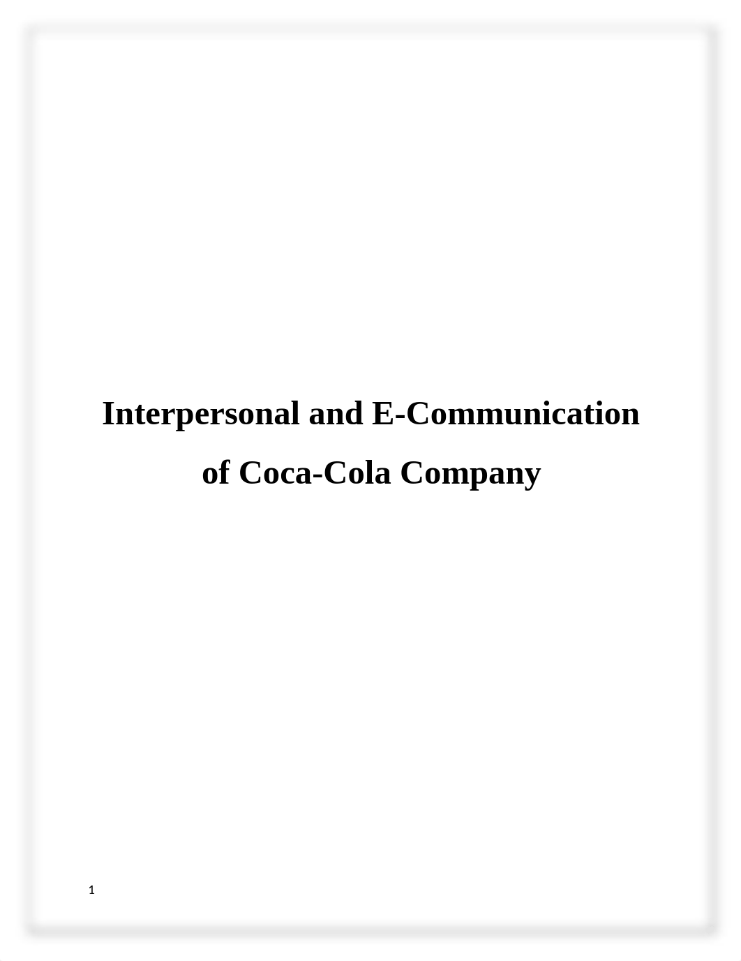 Interpersonal and E-Communication of Coca-Cola Company.docx_daqtivjoozi_page1