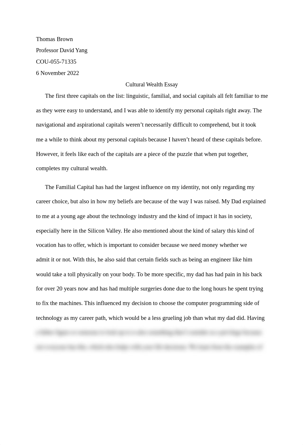 Cultural Wealth Essay.docx_daqyqk0c59w_page1