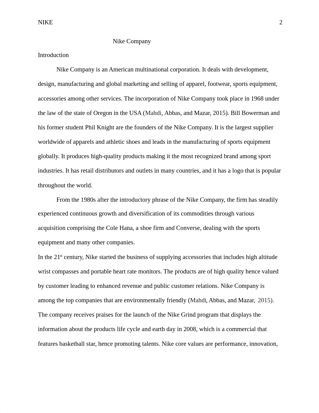 Research paper on nike company1.docx_dar19kqxnyh_page2