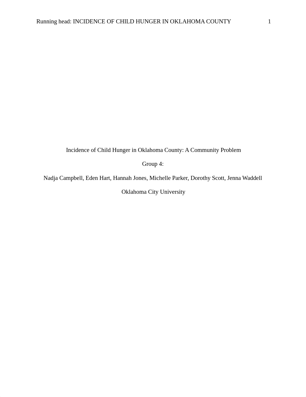 Incidence of Child Hunger in Oklahoma County.docx_dar34kbhwoi_page1