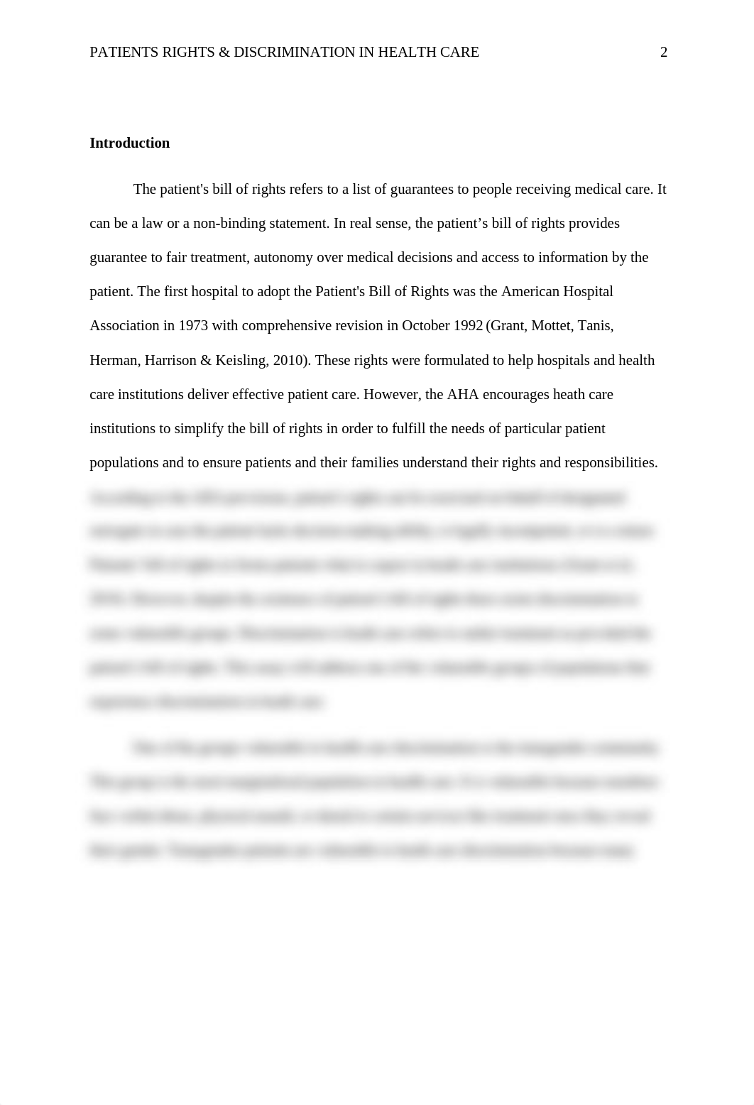 Patient Rights Discrimination in Health Care_dara6hspta5_page2