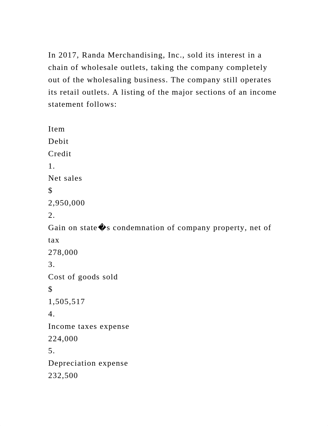 In 2017, Randa Merchandising, Inc., sold its interest in a chain of .docx_daramjnj4ux_page2