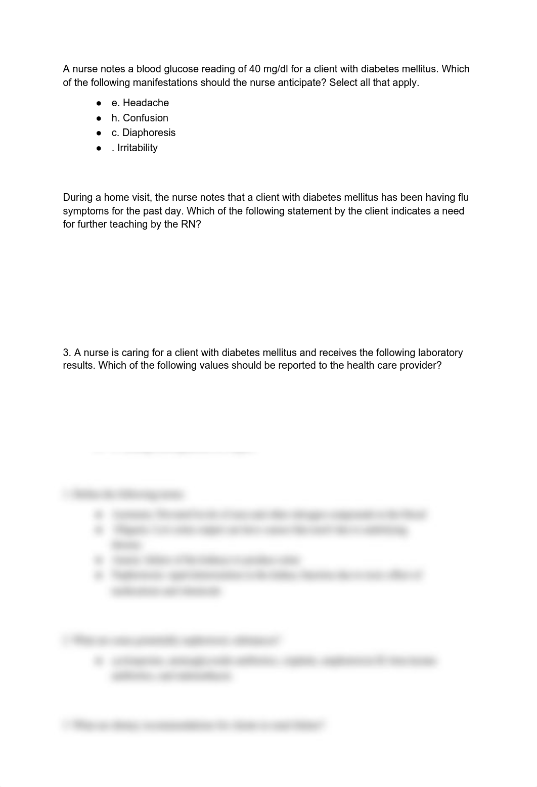 A nurse notes a blood glucose reading of 40 mg_dl for a client with diabetes mellitus.pdf_darfwjagquh_page1