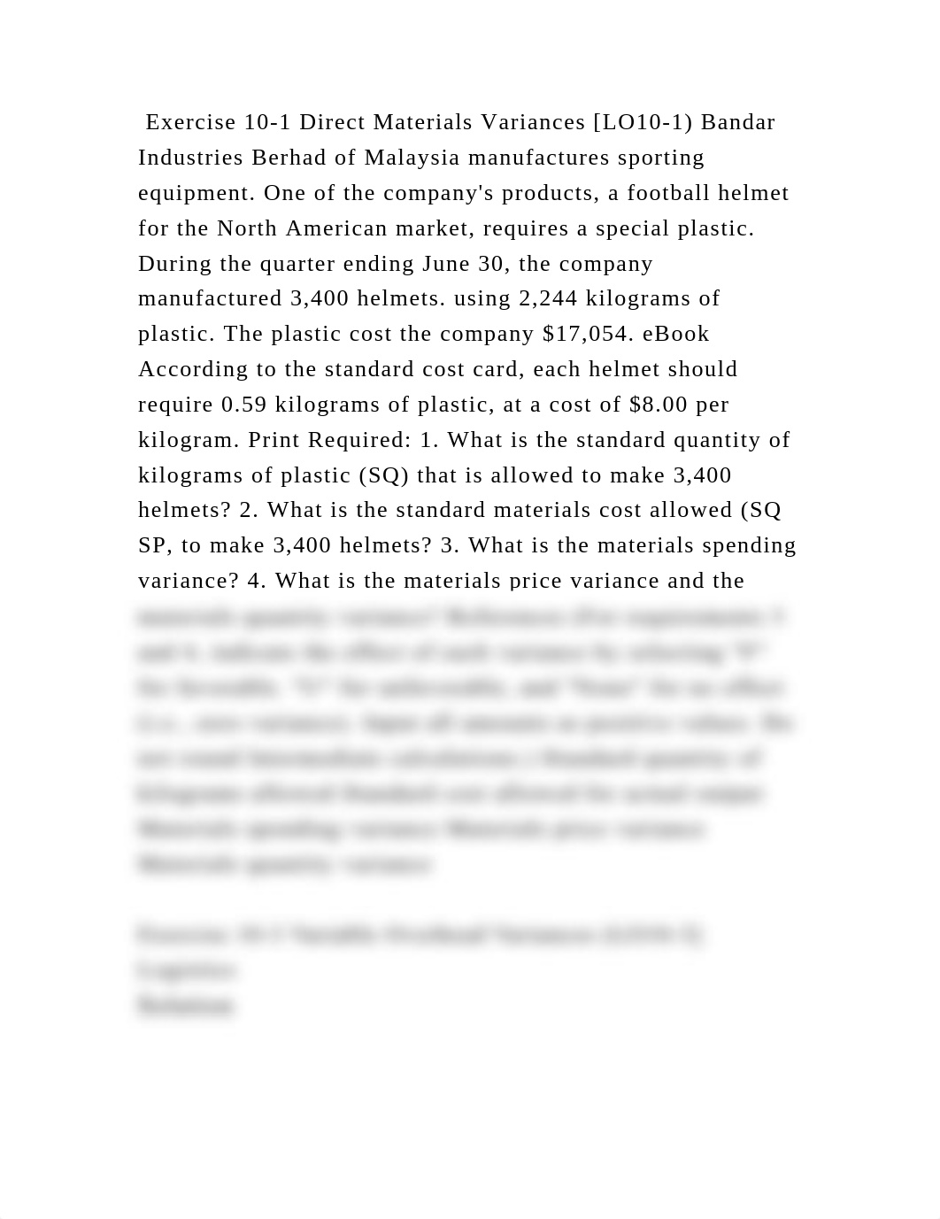 Exercise 10-1 Direct Materials Variances [LO10-1) Bandar Industries B.docx_darhon5e379_page2