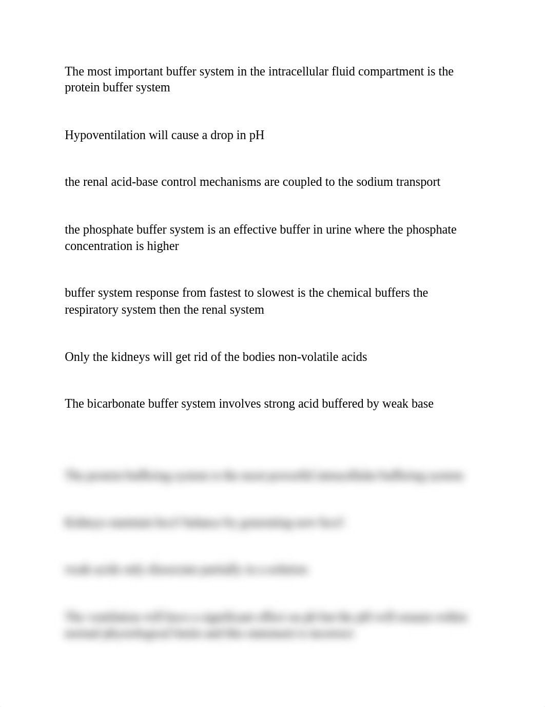 The most important buffer system in the intracellular fluid compartment is the protein buffer system_darlc00piz6_page1