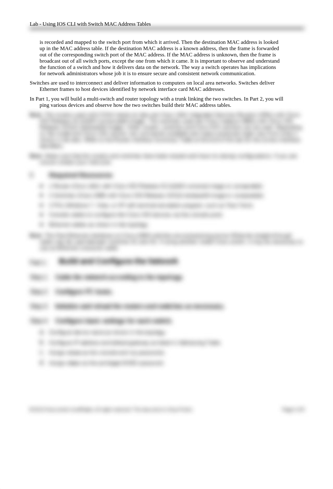 5.3.1.10 Lab - Using IOS CLI with Switch MAC Address Tables.docx_darog94hvbp_page2