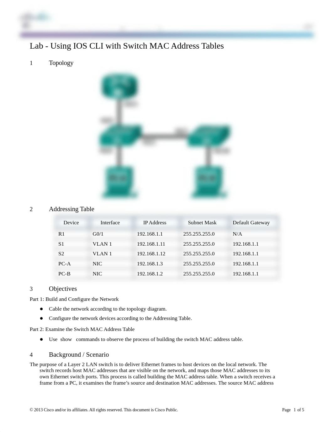 5.3.1.10 Lab - Using IOS CLI with Switch MAC Address Tables.docx_darog94hvbp_page1