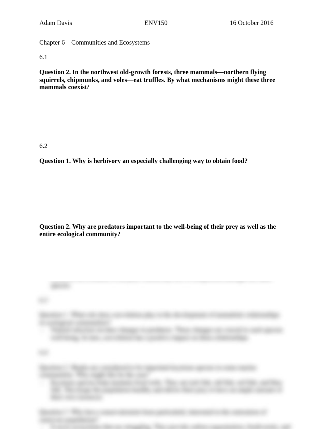 ENV150 Chapter 6 Questions 101616_darqpmgzt47_page1