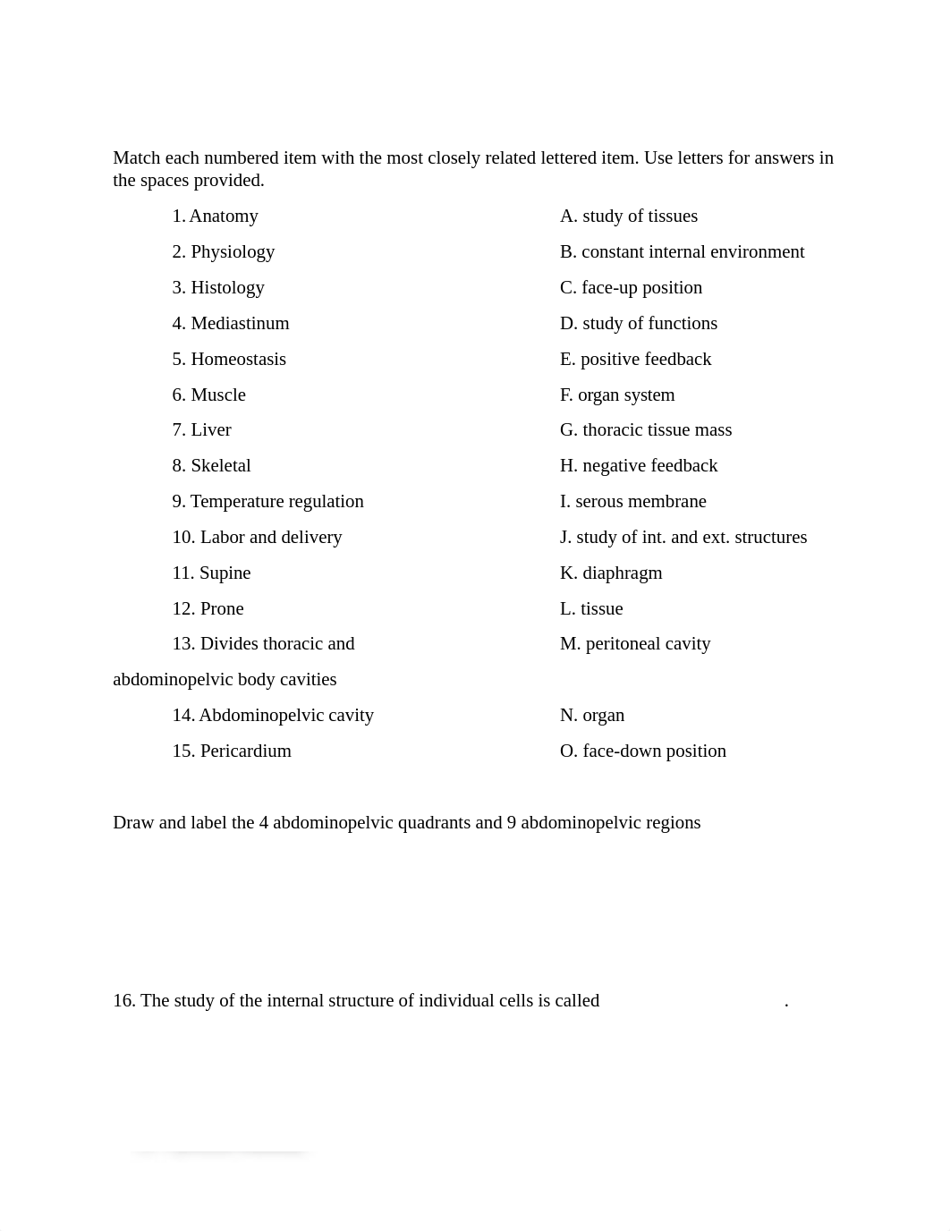 A&P I MOCK Lecture Exam # 1 .docx_darsfxffr9o_page2