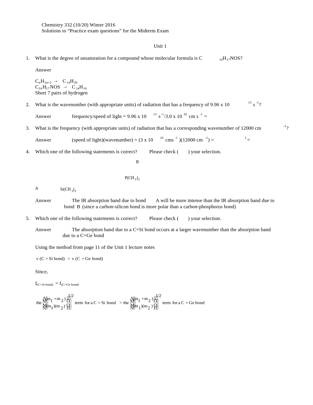 CH 332 (W16) - Solutions to practice midterm exam questions_dasdvh6zr18_page1