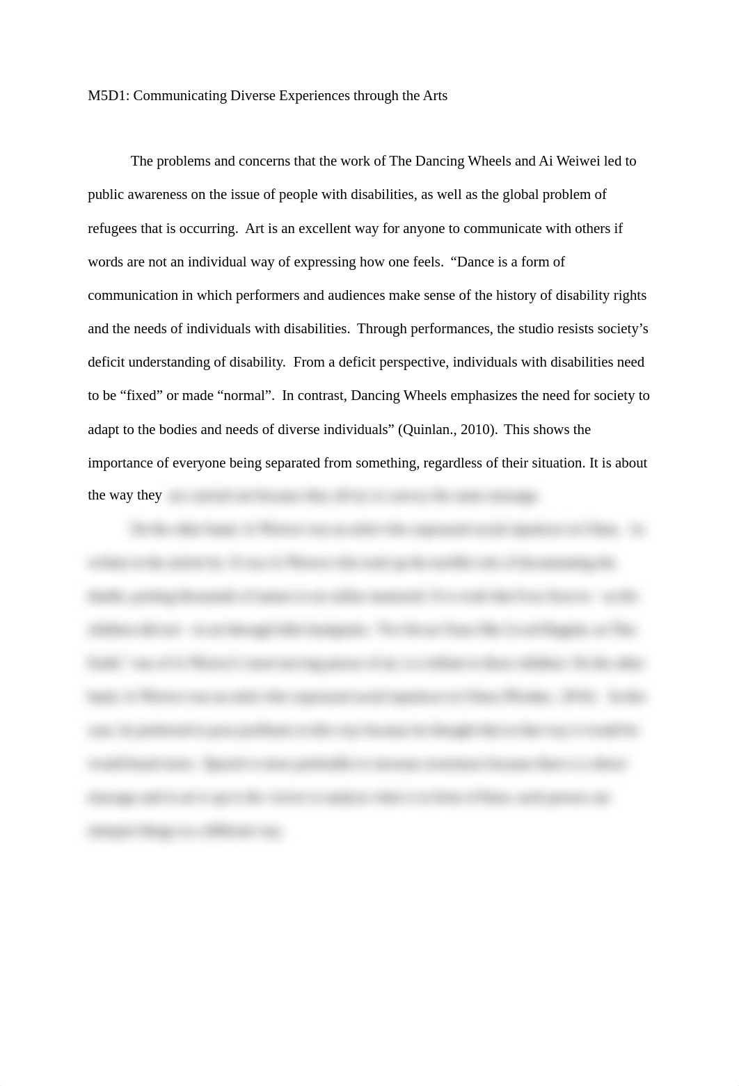 M5D1 Communicating Diverse Experiences through the Arts.docx_dasz3let2nn_page1