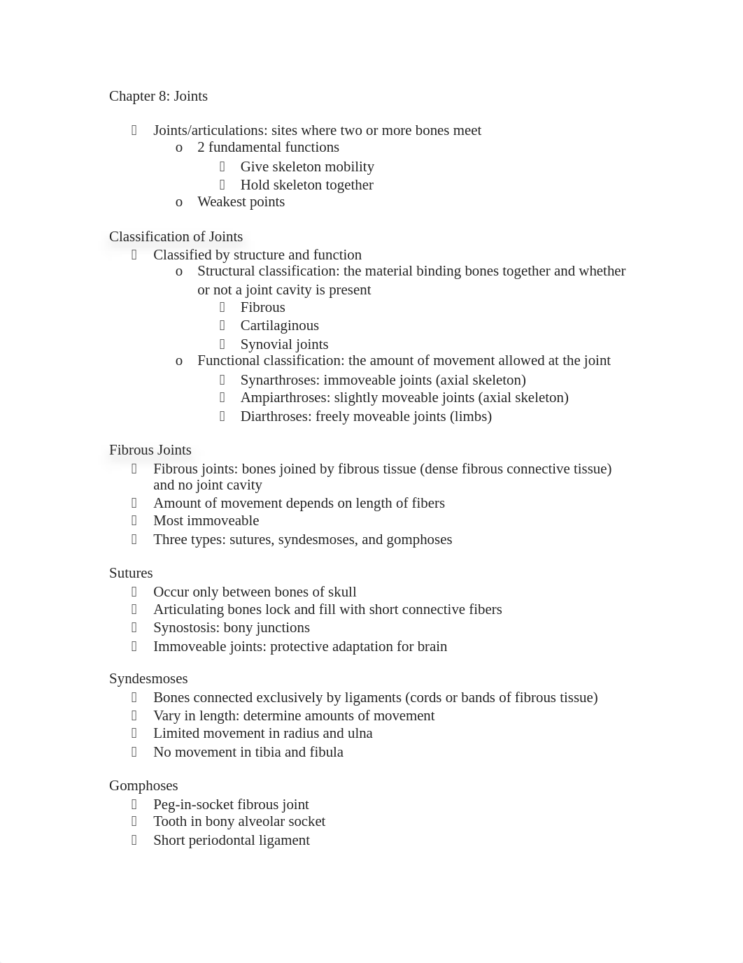 Bio 232- Joints Notes_datbwpyzdbv_page1