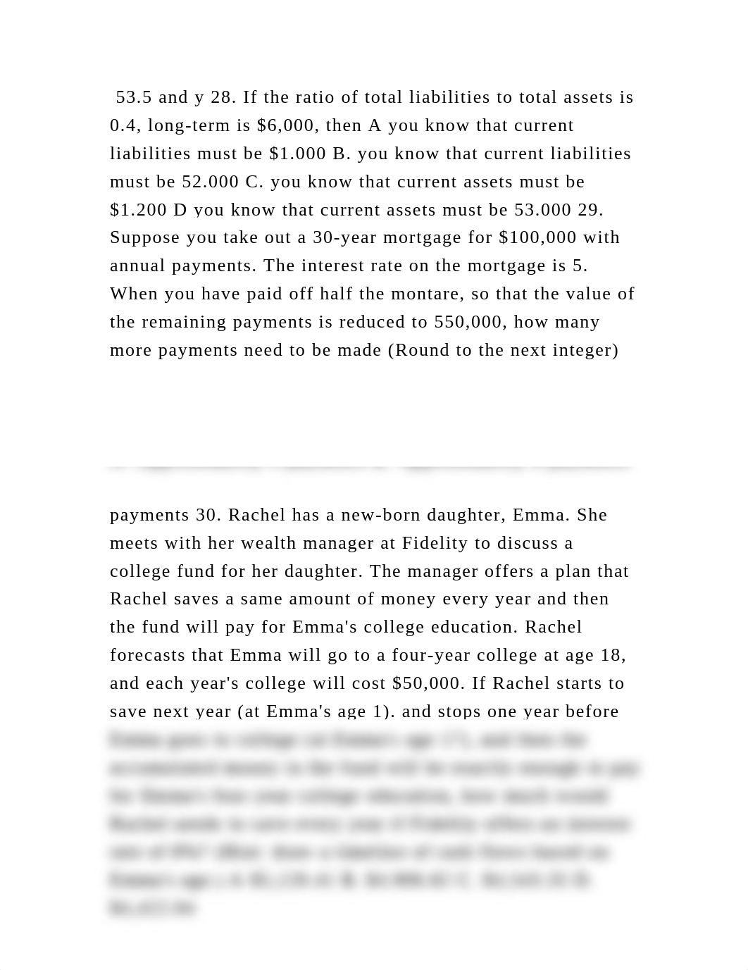 53.5 and y 28. If the ratio of total liabilities to total assets is 0.docx_datm736aft0_page2