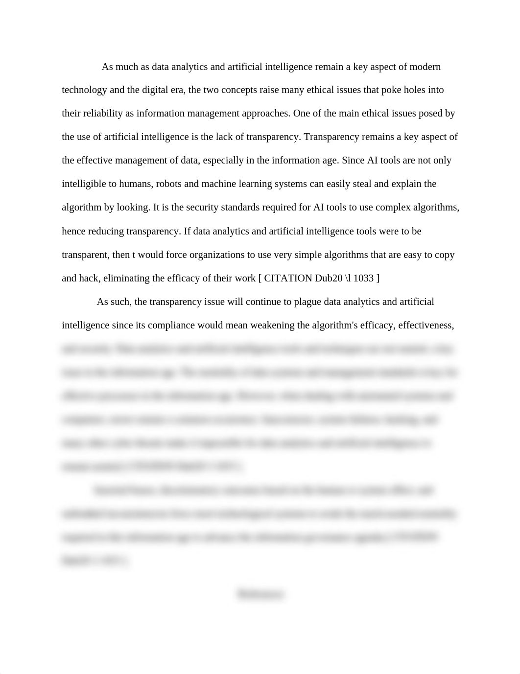 As much as data analytics and artificial intelligence remain a key aspect of modern.docx_datmod58pg5_page1