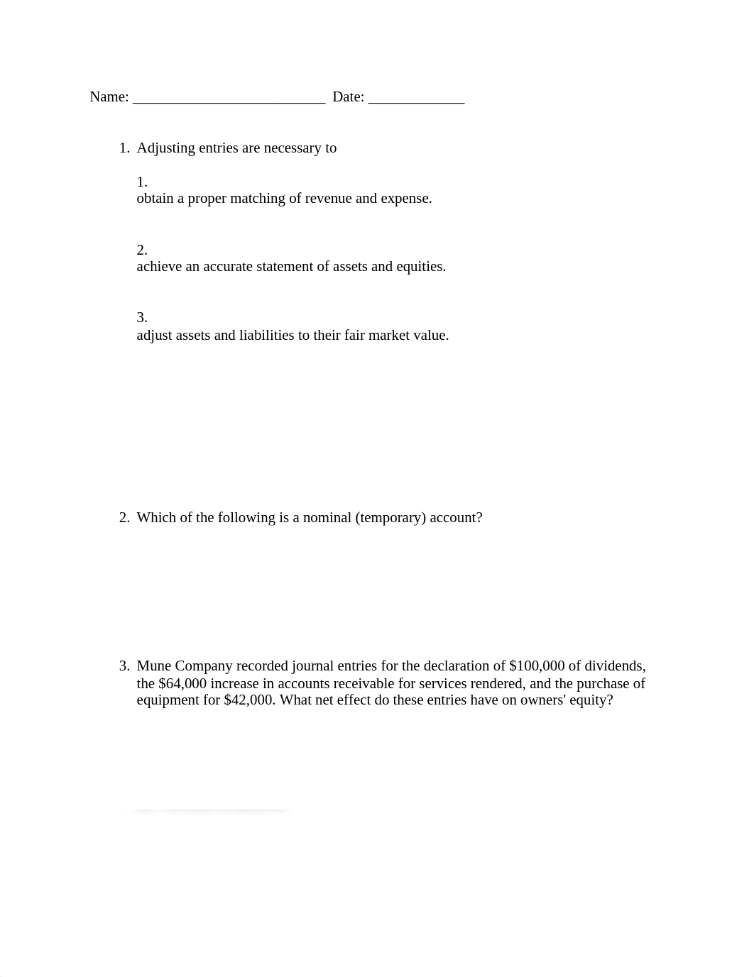 ACC 310 FA Chap 3 Practice Questions_datp21cl5g4_page1